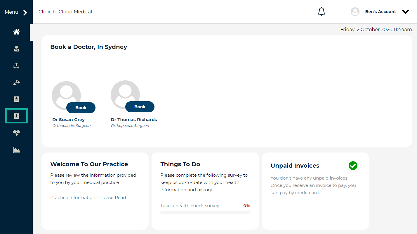 2. click quotes and invoices