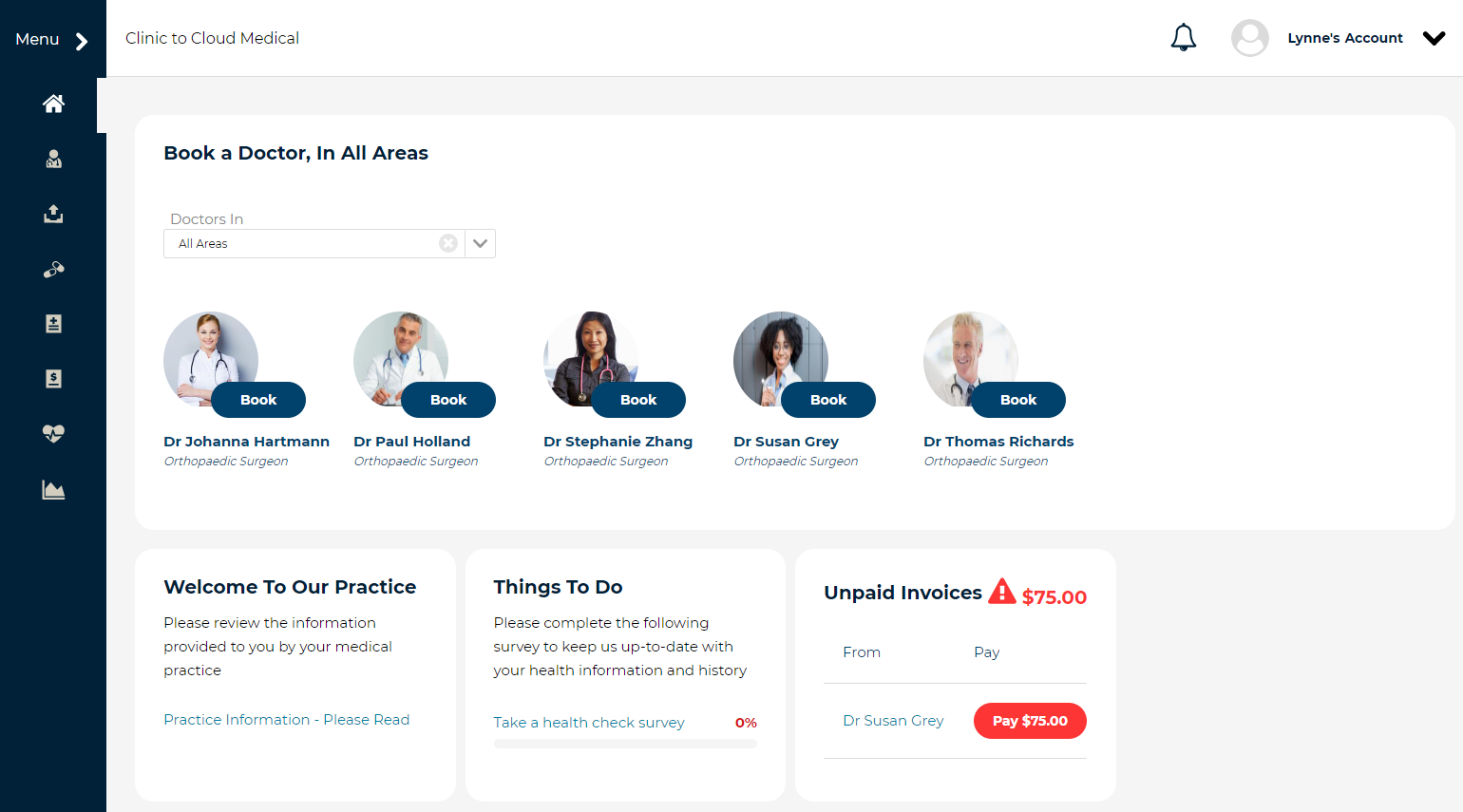 3d. profile complete, home page