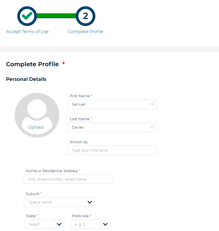Pt complete demographic info